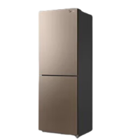 美的 BCD-185WM(E) 双门冰箱 185L 二级能效 定频风冷无霜小冰箱 租房小型家用 摩卡金