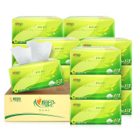 心相印(Mind Act Upon Mind) DT15120(箱装) 心相印茶语丝享系列120抽27包装三层塑装纸面巾