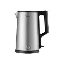 美的(Midea) PJ17A06 电水壶 1.7L大容量 智能开水壶316L不锈钢一键保温