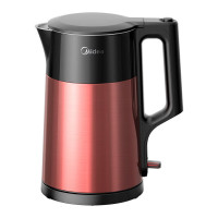 美的(Midea) HJ1709 电水壶 1.7L 316L不锈钢 智能断电 水壶全钢开水壶暖水壶烧水壶