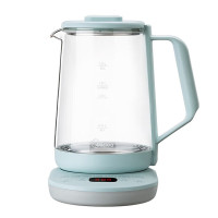 美的(Midea) MK-Y13P 电水壶 1.5L家用智能多功能大容量养生壶 玻璃茶壶