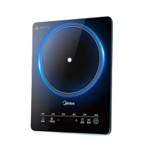 美的 (Midea) 22XA11 电磁炉 2200w匀火速热 一键猛火 无锅检测 防刮耐磨玻璃面板