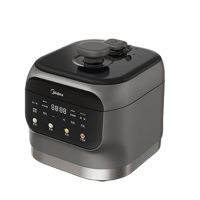 美的(Midea) MY-C3146 电压力锅 家用3L复古电饭煲 智能预约开盖煮 高压锅 自动排气