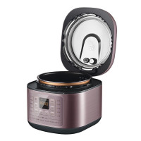 美的(Midea) MY-C441 电压力锅 4L 800W大功率 智能自动控压高压锅多重安全保护一锅双胆不窜味