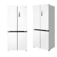 美的(Midea) MR-535WUSPZE 流苏白 M60系列535电冰箱十字四开门超薄零嵌入式变频无霜家用双系统双循