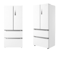 美的(Midea) BCD-508WTPZM(E) 极地白-锦缎 法式多门四开门 508升 一级能效双系统双循环除菌净味