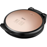 美的(Midea)JK34E101Y 电饼铛 双面加热加大号家庭用电饼档 多功能烙饼锅 三明治早餐煎烤机