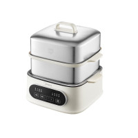 美的(Midea)MZ-ZGC232366 电炖锅 9.3L 煲汤锅电炖盅 隔水炖盅白瓷内胆 智能定时预约