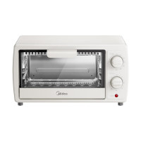 美的(Midea)PT10X1(S) 桌面式烤箱 10L迷你烤箱金属管上下同时加热蛋糕烘焙