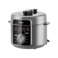 美的(Midea) MY-E6329 电压力锅 6L 一锅双胆多功能高压力锅自动旋扭式机械煲