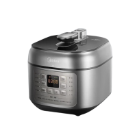 美的(Midea) MY-C543G电压力锅 5L 智能调压 一锅双胆不锈钢不粘内胆电高压锅