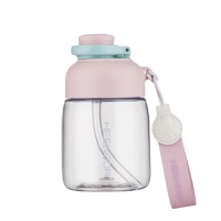 希诺(HEENOOR) XN-8111 吸管杯儿童塑料杯tritan运动水杯男女士学生随手杯健身水壶