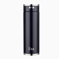 希诺(HEENOOR) XN-3307 保温杯大容量316L不锈钢水杯便携茶杯 550ML