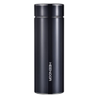 希诺(HEENOOR) XN-5007 保温杯男智能显温316L不锈钢抗菌内胆带滤网 520ml