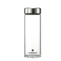 希诺(HEENOOR)N-6116 单层玻璃杯精致学生办公带滤网泡绿茶水杯 460ml