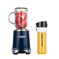 摩飞电器(Morphyrichards)MR9500 榨汁机便携式果汁机家用料理搅拌机梅森杯双杯水果电动榨汁杯