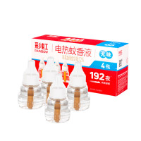 彩虹 5166 电热蚊香液特惠四瓶装 无味