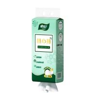 心相印 DTD320(单提) 生活用纸 商务墨绿三层压花悬挂抽取式面巾纸 320抽*3层(1提)