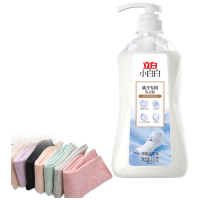 立白 小白白袜子洗衣液450g*2 清洁液清洗剂洗衣液除菌抑菌内衣洗