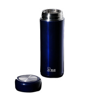 希诺(HEENOOR) XN-9681 保温杯 紫罗兰 400mL 男士不锈钢泡茶杯子商务办公车载水杯