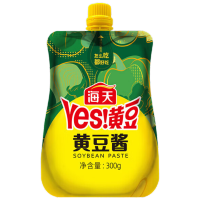 海天 豆瓣酱 黄豆酱300g*1袋 挤挤装调味酱 蘸焖红烧拌饭拌面下饭酱