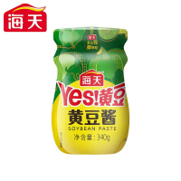 海天 豆瓣酱 黄豆酱340g*1瓶 非转基因黄豆发酵蘸焖红烧拌饭拌面下饭酱