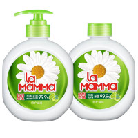 威露士 妈妈壹选青柠莹润525ml+525ml补充装洗手液 清新持久 至柔呵护