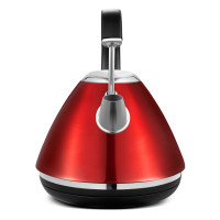 摩飞电器 电水壶 MR7076A 1.5升 烧水壶自动断电防干烧 304不锈钢 红色