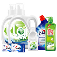 威露士 ZH046-9 La有氧洗除菌有氧洗衣液护理除菌 清洁洗护套装