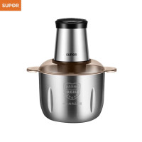 苏泊尔 JRD06 绞肉机 3L 全新升级防塞肉 不锈钢机身 500W大功率 S型立体四叶刀片