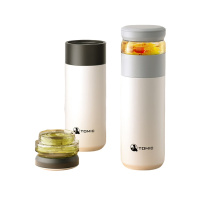 特美刻(TOMIC) TW60020T01 茶水分离保温杯(陶瓷内胆) 520ML