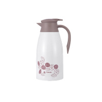 特美刻(TOMIC) TJ2047U02 双层不锈钢保温壶 2L 白色