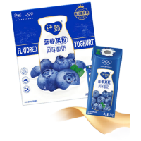 蒙牛 纯甄蓝莓果粒风味酸奶200g*10盒 常温风味酸奶