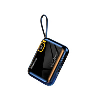 纽曼(Newman) P165 移动电源 迷你全兼容1万毫安充电宝22.5W快充PD快充自带线 颜色随机