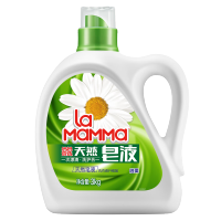 妈妈壹选 天然皂液倍柔3kg 家庭装倍柔洁净清香易漂杀菌除螨去污