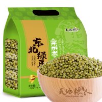 天地粮人 东北绿豆 礼袋装(350g*5包)东北绿豆 1750g