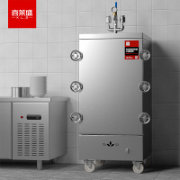 喜莱盛 RM-GYR-12 商用蒸饭柜 台式 按键式 12盘 电蒸箱/电蒸炉