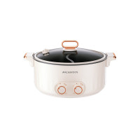 迈卡罗 MC-HG527 微压鸳鸯电火锅 5L大容量电火锅分区控温一体式速沸多功能锅