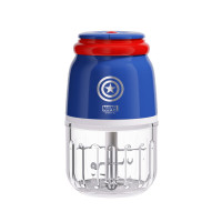 迪士尼(DISNEY) 婴儿辅食机 DS-0314LLA 联名款 小型多功能搅拌机宝宝料理机 美队蓝