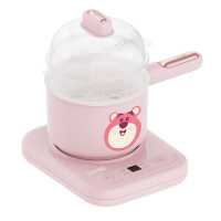 迪士尼(DISNEY) 电加热锅 DS-6059DGC 联名款 迷你厨房儿童食品电加热锅小巧草莓熊粉
