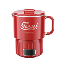 迈卡罗 MC-SH081 折叠烧水壶 800ml便携式旅行出差保温一体电水壶304不锈钢