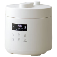 歐萊克 电压力锅 HY-254DA 2.5L 1-3人 DYLG00501 多功能菜单高压焖煮开盖收汁不粘迷你 陶白