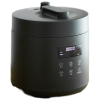 歐萊克 电压力锅 HY-254DA 2.5L 1-3人 DYLG00502 多功能菜单高压焖煮开盖收汁不粘迷你 黑