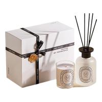 尹谜 纯白契约礼盒-栀子花 家用室内摆件卧室香氛香薰蜡烛礼盒