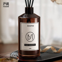 尹谜(YINMI) 无火香薰补充液英国梨与小苍兰200ml 香薰用品 香薰精油卫生间卧室空气清新剂家用藤条香氛酒店
