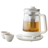 歐萊克 OLK-YSH17A(1.7L多功能养生壶 陶白JRQ00701) 养生壶 1.7L家用小型办公室多功能