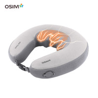 傲胜 OS-7243 颈部按摩器 办公旅行午睡按摩枕护颈揉捏按摩仪 灰色