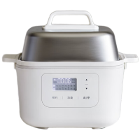 歐萊克 OLK-DDG15A(1.5L 多功能电炖锅 含陶瓷蒸盘+炖盅+蒸蛋架DDG00301) 电炖锅 家用蒸煮炖