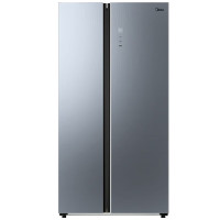 美的(Midea) BCD-611WKGPZM(Q) 墨兰灰-星烁 对开门冰箱 风冷无霜一级能效双变频大容量净味冷冻保鲜