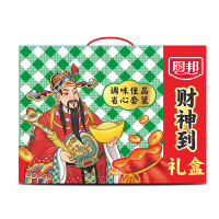 厨邦 3.1kg厨邦财神到专执礼盒 调味品 4件套礼盒调味品海鲜酱油料酒蚝油提鲜调味